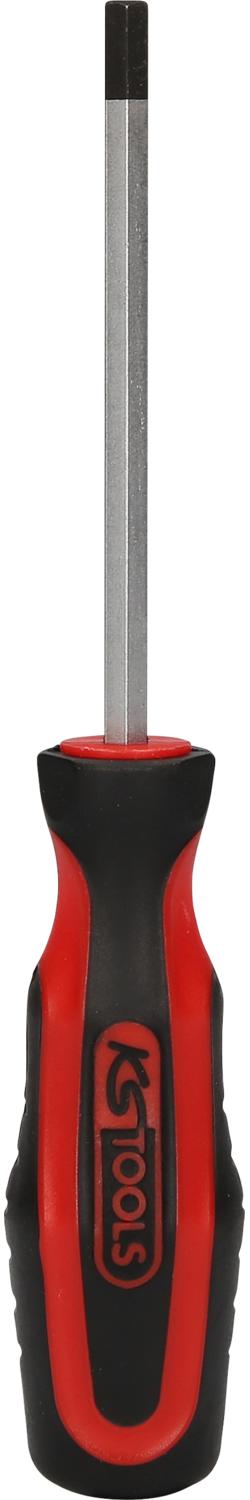 KS TOOLS ERGOTORQUEplus Schraubendreher für Innensechskantschrauben, 6mm