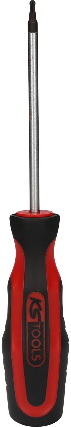 KS TOOLS ERGOTORQUEplus Schraubendreher Torx mit Kugelkopf, T15