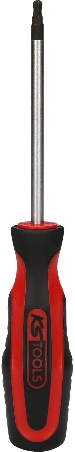 KS TOOLS ERGOTORQUEplus Schraubendreher Torx mit Kugelkopf, T27
