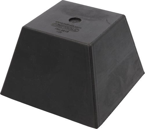 KS TOOLS Gummiauflage 21 für Hebebühnen, 150 x 150 x 100 mm