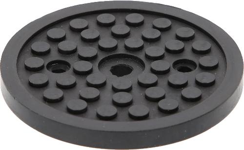 KS TOOLS Gummiteller 30 für Stenhoj / Autop Hebebühnen, Ø 123 mm