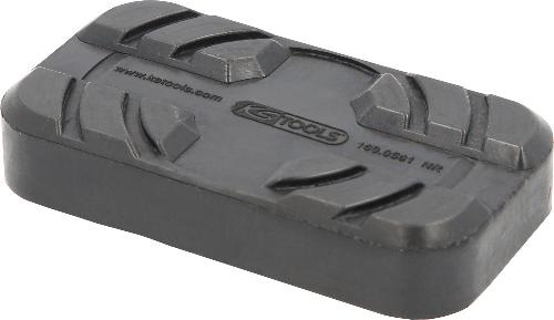 KS TOOLS Gummiauflage 33 für MAHA / Rotary / AC Hebebühnen, 112 x 61 x 17 mm