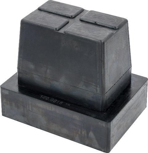 KS TOOLS Gummiauflage 48 für Hebebühnen, 140 x 100 x 120 mm
