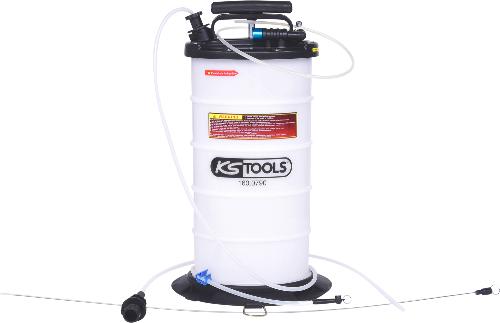 KS TOOLS Vakuum-Absaugpumpe 9,5 Liter inklusive 4 Sonden