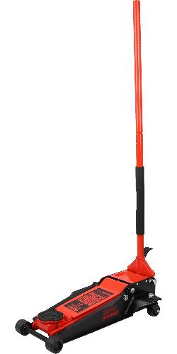 KS TOOLS performance Hydraulischer Stahl-Wagenheber, 3000 kg, flach, Hubhöhe: 75-510 mm