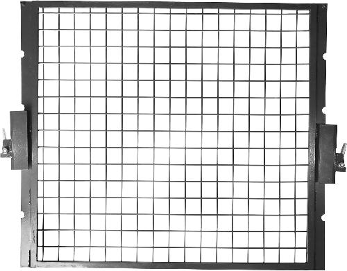 KS TOOLS performance Schutzgitter für 30 t Hydraulik-Werkstattpresse