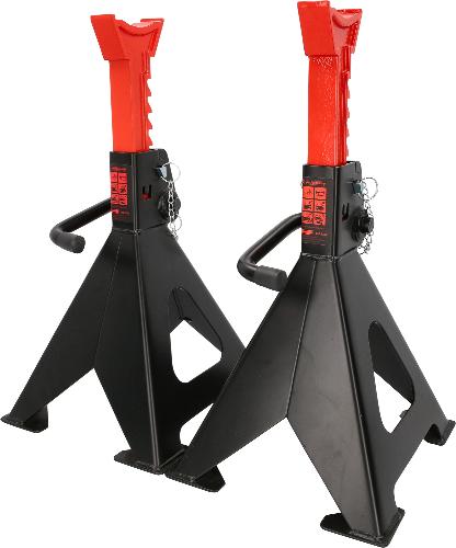 KS TOOLS performance Stahl-Unterstellbock mit Schnellverstellung, 6000 kg, paarweise