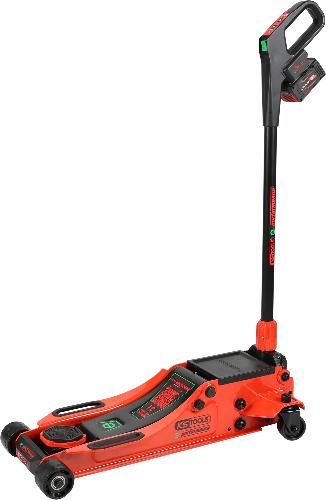 KS TOOLS e-performance Hydraulischer Akku-Wagenheber, 3 t, max. Höhe 508 mm