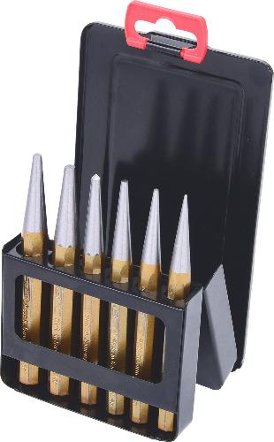KS TOOLS Durchtreibersatz, 6-tlg in Blechklappkassette