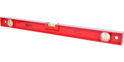 KS TOOLS Schwere Aluminiumdruckguss-Wasserwaage Skelettform, 600mm