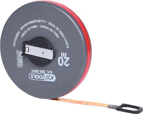 KS TOOLS Kapselbandmaß mit Kunststoffband, 20m
