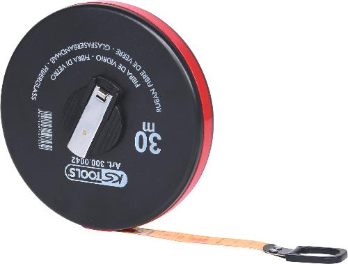 KS TOOLS Kapselbandmaß mit Kunststoffband, 30m