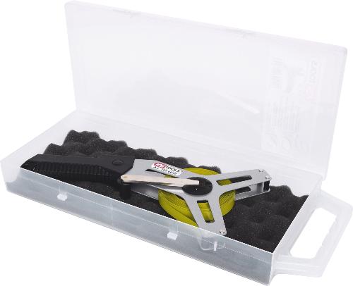 KS TOOLS Rahmenbandmaß mit gelbem Stahlband, 20m