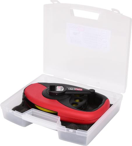 KS TOOLS Rahmenbandmaß mit gelbem Stahlband, Kunststoffgehäuse, 50m