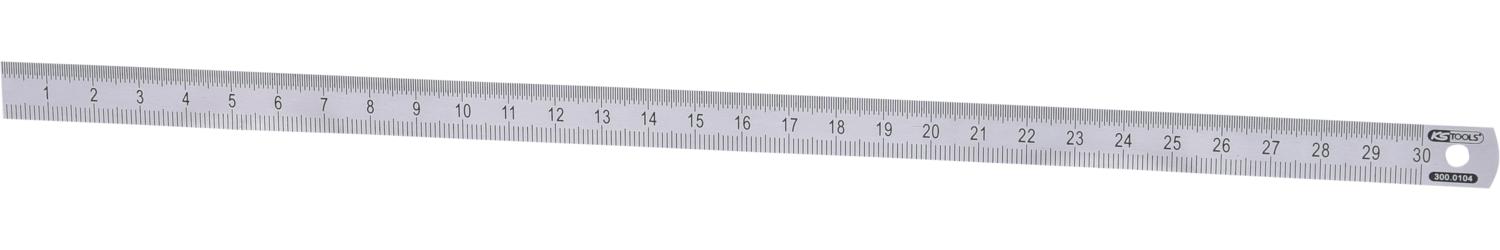 KS TOOLS Flexibler Stahlmaßstab, 300mm