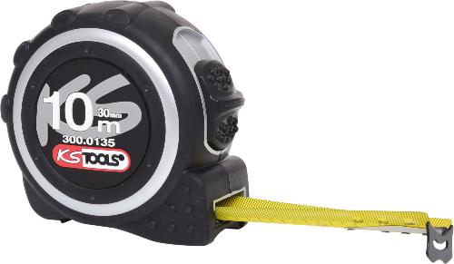 KS TOOLS Bandmaß mit Feststeller, 10m