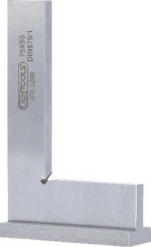 KS TOOLS Anschlagwinkel nach DIN 875/1, 75mm
