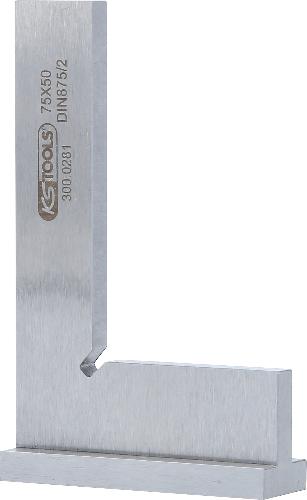 KS TOOLS Anschlagwinkel nach DIN 875/2, 75mm