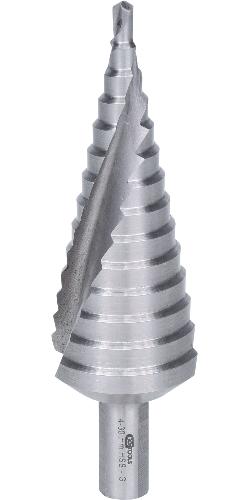 KS TOOLS HSS Stufenbohrer,Ø 4-30mm, 14 Stufen