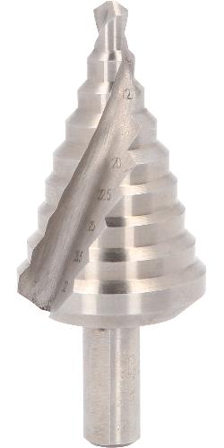 KS TOOLS HSS Co 5 Stufenbohrer,Ø 6-32mm, 9 Stufen