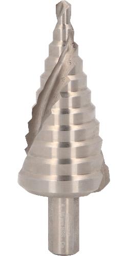 KS TOOLS HSS Co 5 Stufenbohrer,Ø 6-36mm, 11 Stufen
