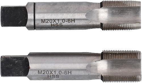 KS TOOLS HSS Handgewindebohrer-Satz MF, MF11x1, 2-tlg