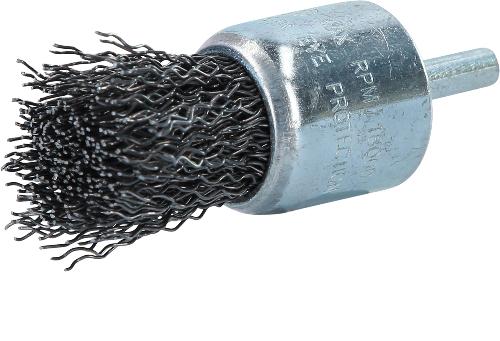 KS TOOLS Stahldraht Pinselbürste 0,5mm, Ø 30mm