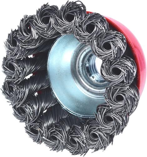 KS TOOLS Stahldrahttopfbürste 0,5mm, Ø 65mm