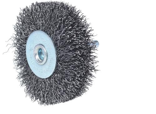 KS TOOLS Stahldrahtbürstenscheibe 0,3mm, Ø 63mm