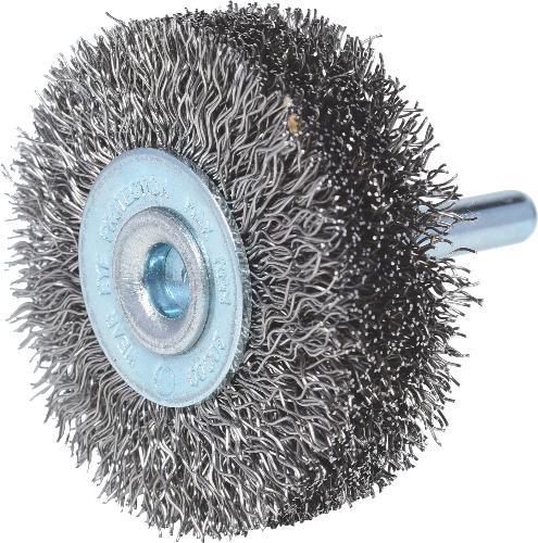 KS TOOLS Rostfreie Stahldrahtbürstenscheibe 0,3mm, Ø 50mm