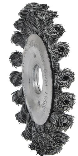 KS TOOLS Stahldrahtrundbürste 0,5mm, Ø 115mm