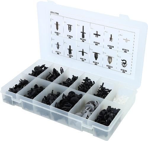 KS TOOLS Befestigungs-Clip-Satz für Volvo, 350-tlg