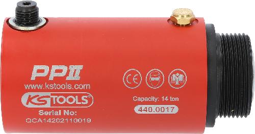 KS TOOLS Hydraulikzylinder, 14t