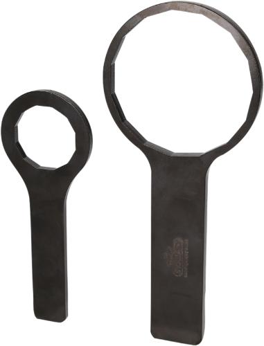 KS TOOLS 1/2" Ölfilterschlüssel-Satz für Mitsubishi, Ø 86/41 mm / 15/12 Flächen, 2-tlg