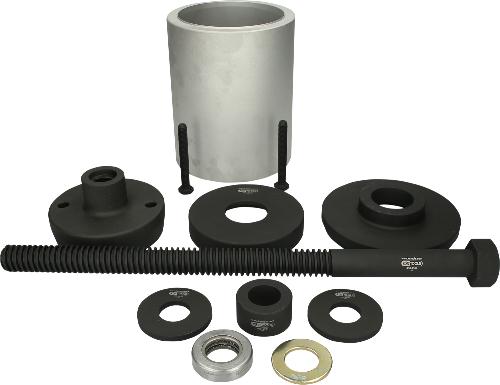 KS TOOLS 3D-Buchsen-Werkzeug-Satz für SAF-Achsen, Mercedes DCA- und HT-Achsen, 12-tlg
