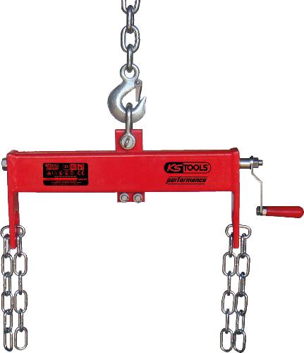 KS TOOLS performance Lastenpositionier-Vorrichtung, 2000 kg