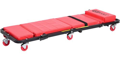 KS TOOLS Fahrbare Liege und Klappsitz, 1200x420mm