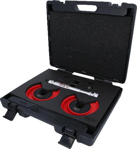 KS TOOLS Teleskop-Centerspanner-Satz für innenliegende Federn für Audi und Seat, 11-tlg
