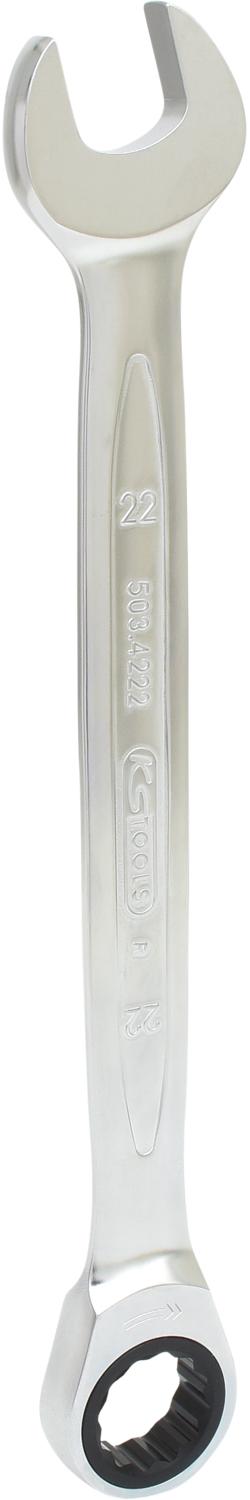 KS TOOLS GEARplus Ratschenringmaulschlüssel, 22mm