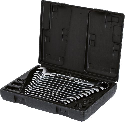 KS TOOLS GEARplus Ratschenringmaulschlüssel-Satz, 12-tlg