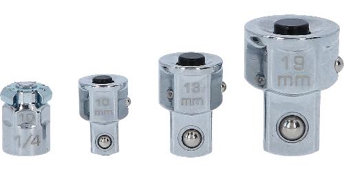 KS TOOLS GEARplus Stecknuss-Adapter-Satz, metrisch, 4-tlg