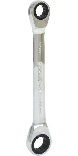 KS TOOLS GEARplus Doppel-Ratschenringschlüssel, 10x13mm