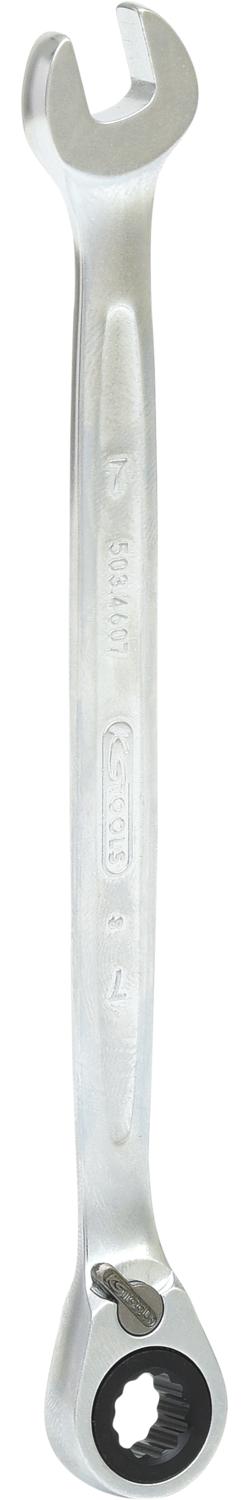 KS TOOLS GEARplus Ratschenringmaulschlüssel,umschaltbar,7mm