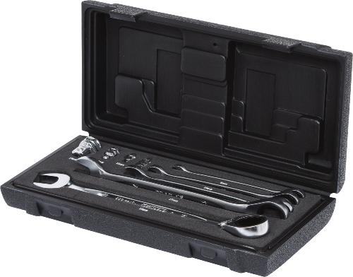 KS TOOLS GEARplus Ratschenringmaulschlüssel-Satz, umschaltbar, 9-tlg