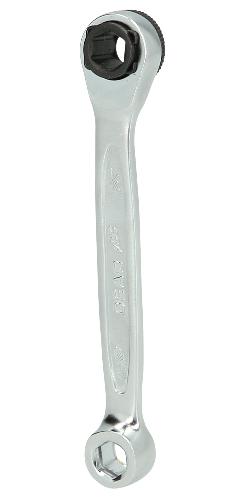 KS TOOLS GEARplus Mini-Bit-Umschalt-Ratschenringschlüssel 1/4"x1/4"