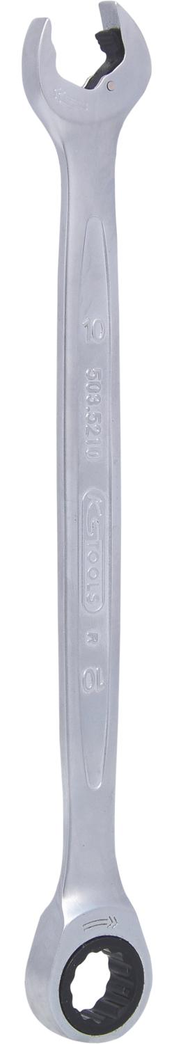 KS TOOLS DUO GEARplus Ringmaulschlüssel,Maul-Ratschenfunktion 10mm