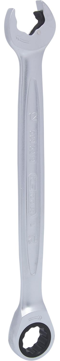 KS TOOLS DUO GEARplus Ringmaulschlüssel,Maul-Ratschenfunktion 12mm