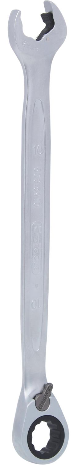 KS TOOLS DUO GEARplus Ringmaulschlüssel,Maul-Ratschenfunktion 10mm, umschaltbar