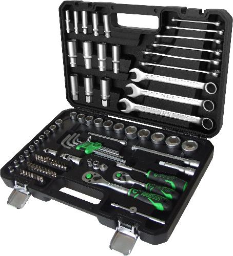 KS TOOLS COMPETITION 1/4" + 3/8" Steckschlüssel-Satz, 91-tlg