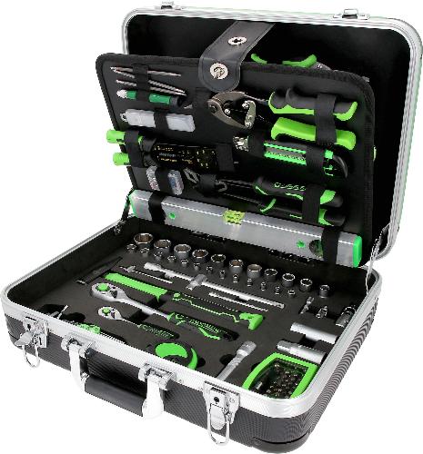 KS TOOLS COMPETITION 1/4"+1/2" Universal-Werkzeug-Satz, 145-tlg
